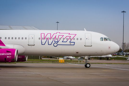 20% отстъпка за всички полети на WizzAir, резервирани днес