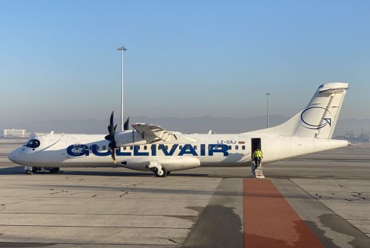 GullivAir започва редовни полети между Бургас и Букурещ