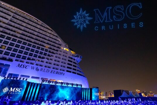 Пристанището на Доха бе домакин на церемонията по именуване на MSC World Europa