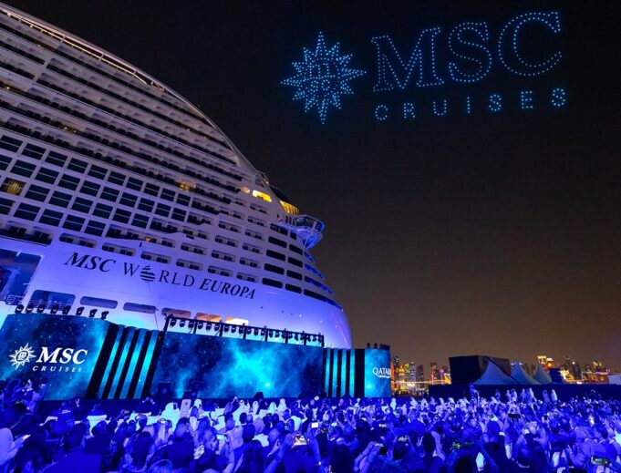 Пристанището на Доха бе домакин на церемонията по именуване на MSC World Europa