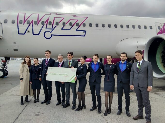 Wizz Air полетя от София за Рияд