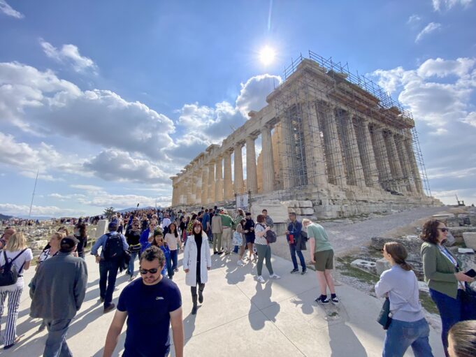 Един милион туристи от САЩ са посетили Атина за година,гръцката столица бие всичките си рекорди по посещения