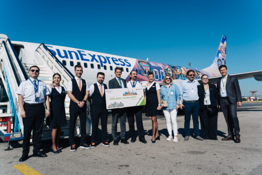 Авиокомпанията SunExpress вече и със сезонни полети от София до Анталия