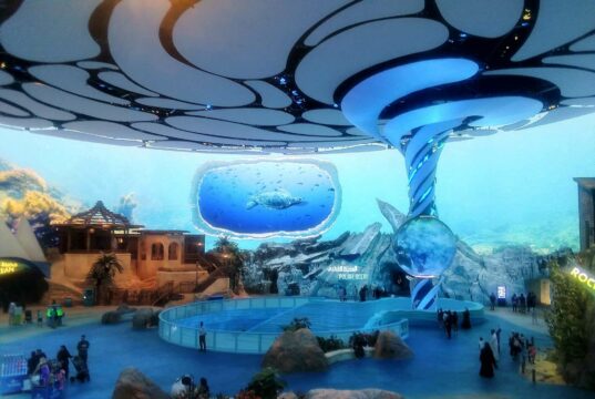 Пет арабски приказки, превърнати в реалност: Абу Даби събира световния океан в най-големия аквариум в света (снимки)