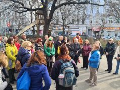 85 души се включиха в два пешеходни тура във Виена, организирани от Диана Пиперова