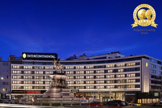 Обявиха InterContinental Sofia за „Водещ хотел на България 2024“