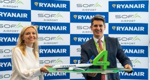 Ryanair с рекорден трафик за Лято 2024 от и до летище София