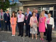Казанлък посрещна хиляди туристи от България и чужбина за Празника на розата, Евтим Милошев и Зарица Динкова бяха сред гостите