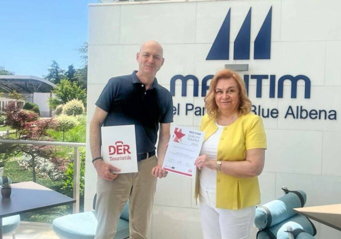 Maritim Hotel Paradise Blue в Албена стартира сезона с престижна немска награда