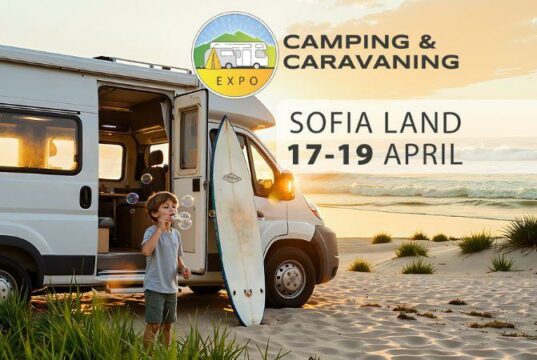 Camping & Caravaning Expo 2026 идва от 17 до 19 април в София Ленд
