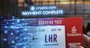 Emirates въвежда плащания с криптовалута чрез партньорство с Crypto.com