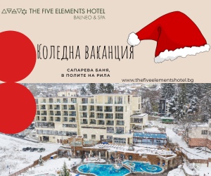 The Five Elements Hotel - Спа хотел Сапарева баня с басейн